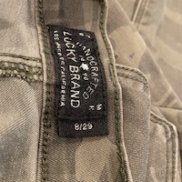 Lucky Brand Brooke Legging Jeans - Camo size 8/29 - Picture 4 of 6